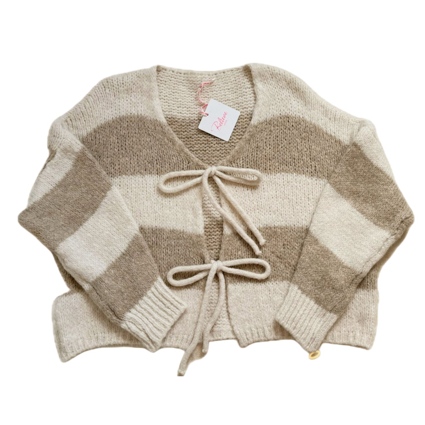Strickjacke Stribes