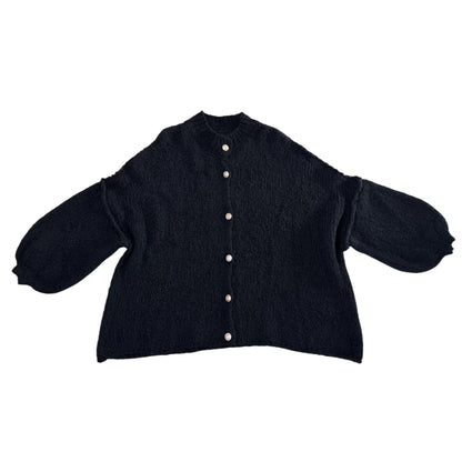 Strickjacke Black