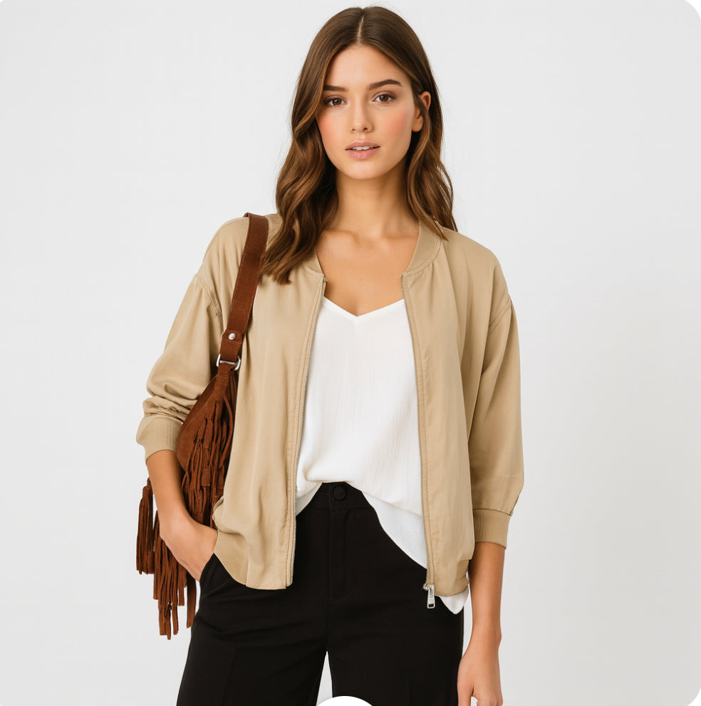 Blouson Seide