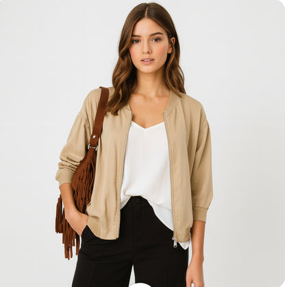 Blouson Seide